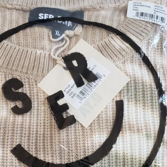 NWT: SER.O.YA LEO KNIT SWEATER Unisex..Size XL - Picture 9 of 10